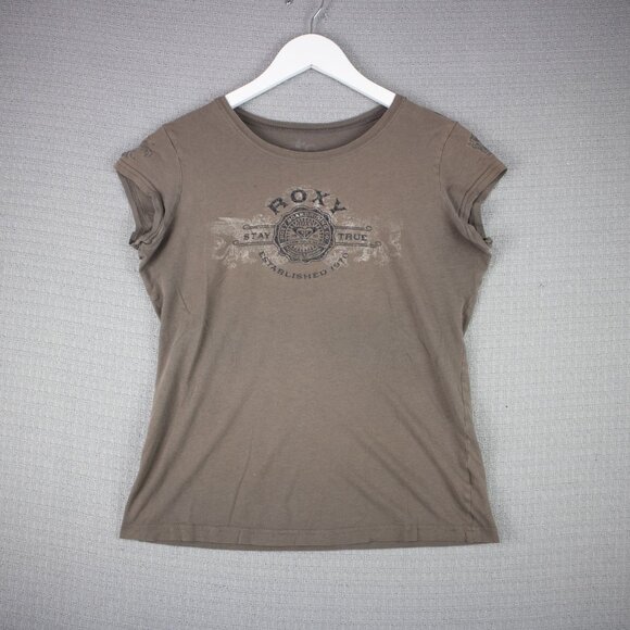 Roxy Distressed Y2K style Grunge Griffin Womens Large - Picture 1 of 8